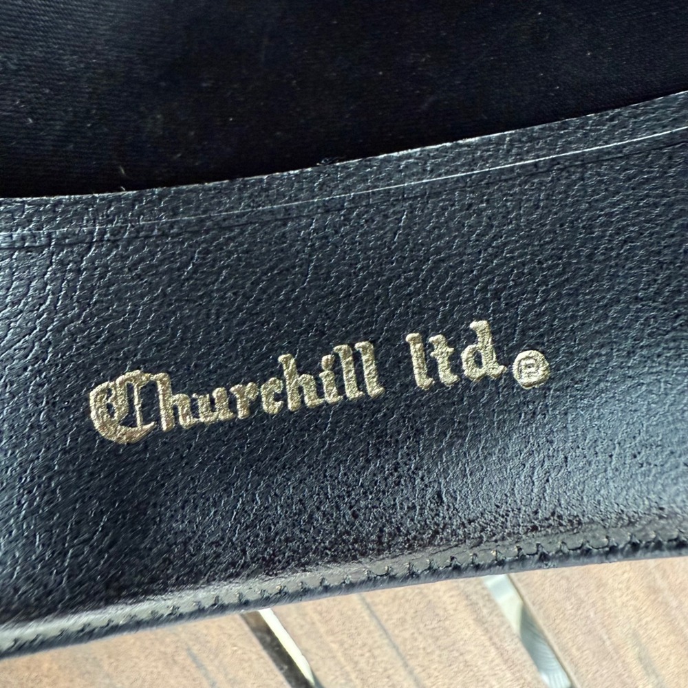 Churchill Ltd Brown Fedora Hat with Rope Band &‎ Feather Accent Size 7 3/8 - Picture 10 of 10